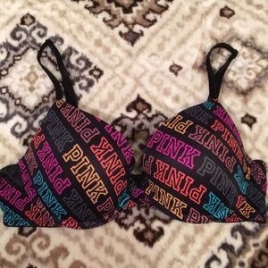 Well-Loved VS PINK {36 B} Logo Bra